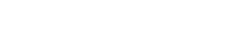 Robert Frost Poems Explored